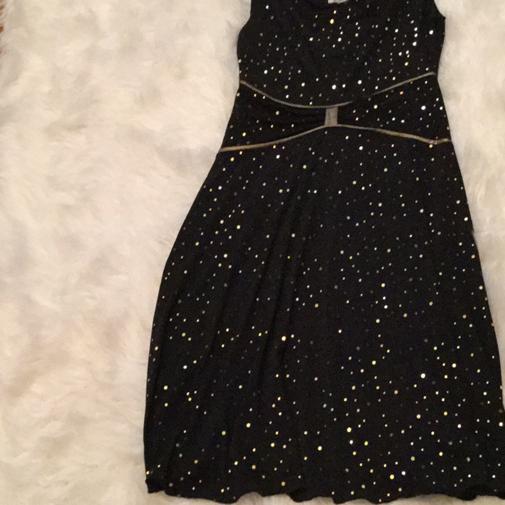 Black evening dress
